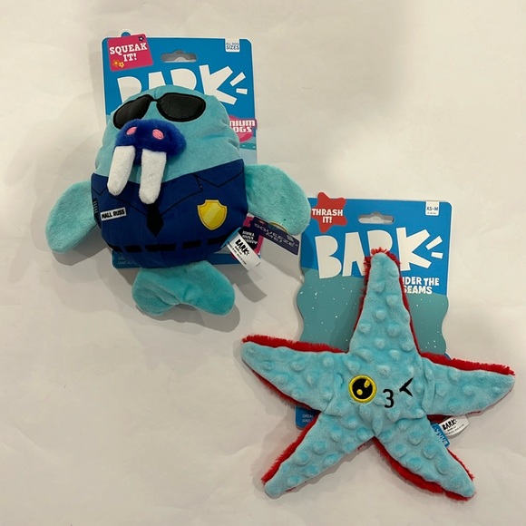 Bark Other - Bark box dog toys size XS-M NWT